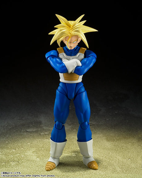 Bandai Tamashii Nations Dragon Ball Z Super Saiyan Trunks Infinite Latent Super Power Ver. S.H. Figuarts Actionfigur