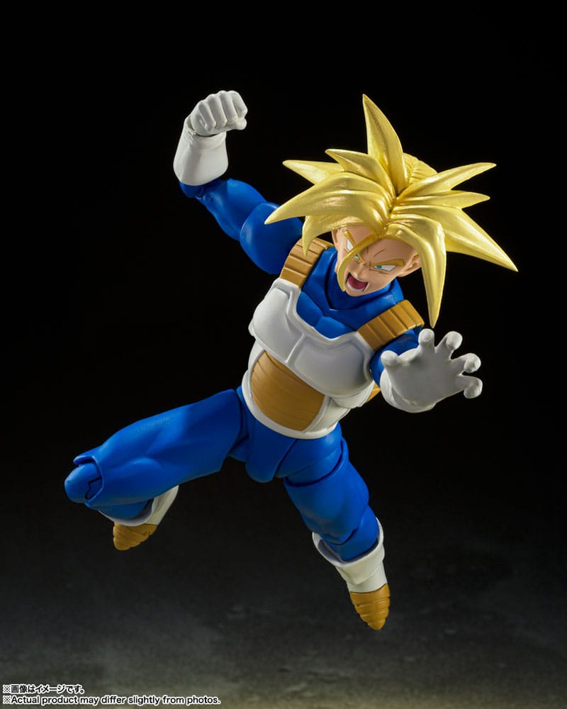 Bandai Tamashii Nations Dragon Ball Z Super Saiyan Trunks Infinite Latent Super Power Ver. S.H. Figuarts Actionfigur