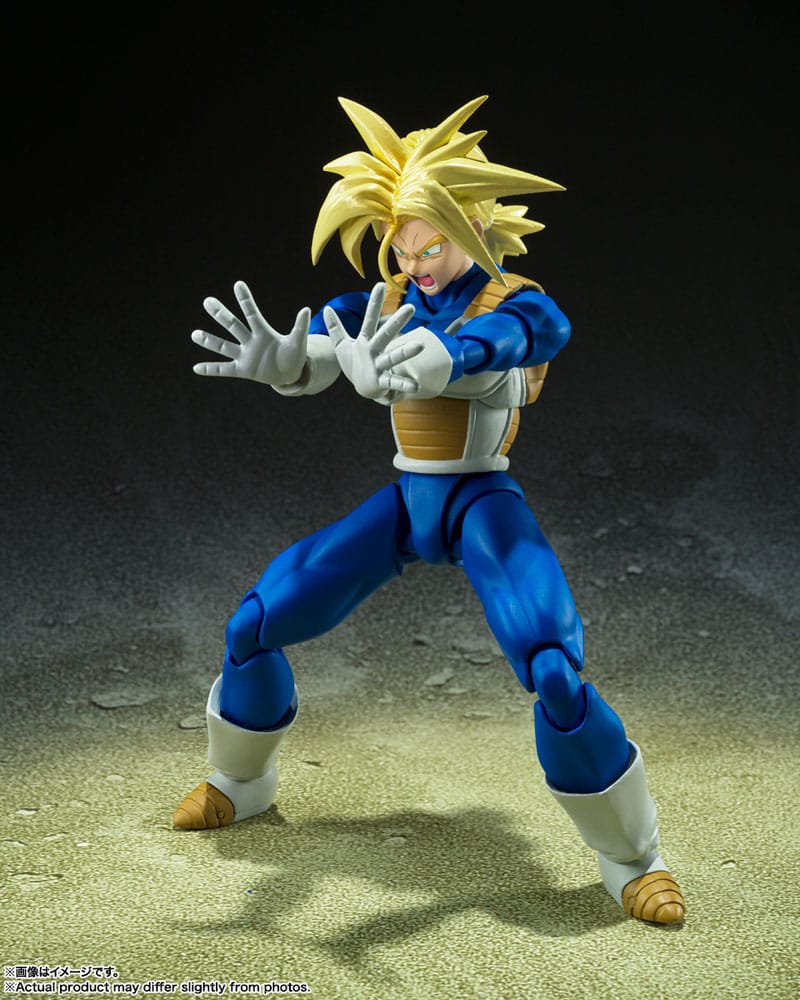 Bandai Tamashii Nations Dragon Ball Z Super Saiyan Trunks Infinite Latent Super Power Ver. S.H. Figuarts Actionfigur