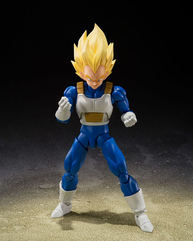 Bandai Tamashii Nations Dragon Ball Z Super Saiyan Vegeta (Dangerous Pride) S.H.Figuarts Actionfigur