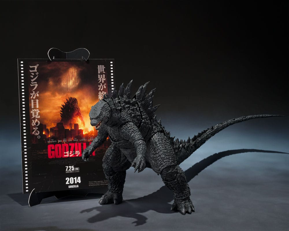 Bandai Tamashii Nations Godzilla 2014 Godzilla S.H.MonsterArts Movie Graphic Plus Actionfigur