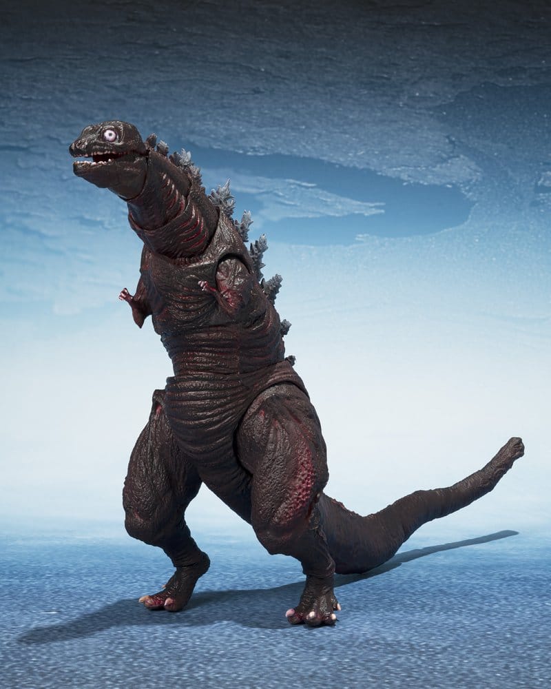 Bandai Tamashii Nations Godzilla 2016 S.H.MonsterArts The Second Form Thrid Form Giant Unidentified Creature 3er-Pack