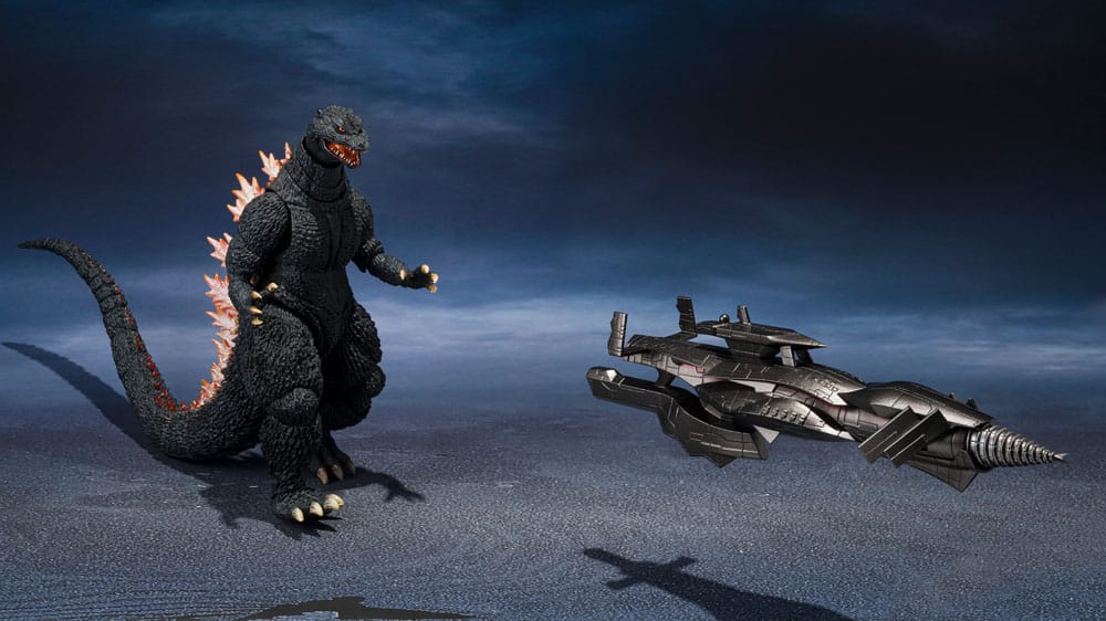 Bandai Tamashii Nations Godzilla Final Wars Godzilla Heat Ray Ver. vs. New Gotengo S.H.MonsterArts Actionfigur