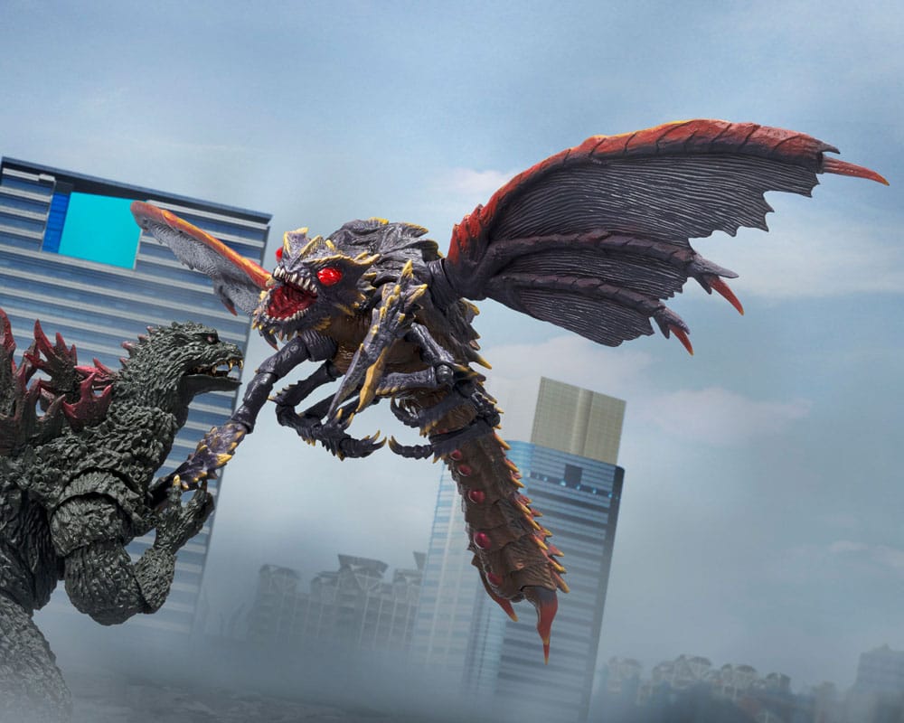 Bandai Tamashii Nations Godzilla Megaguirus Evolution Set S.H. Monster Arts Actionfigur