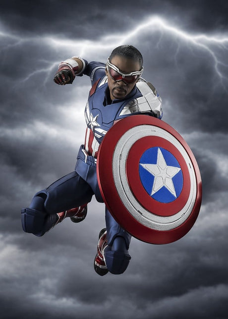 Bandai Tamashii Nations Marvel Avengers Doomsday Captain America S.H.Figuarts Actionfigur