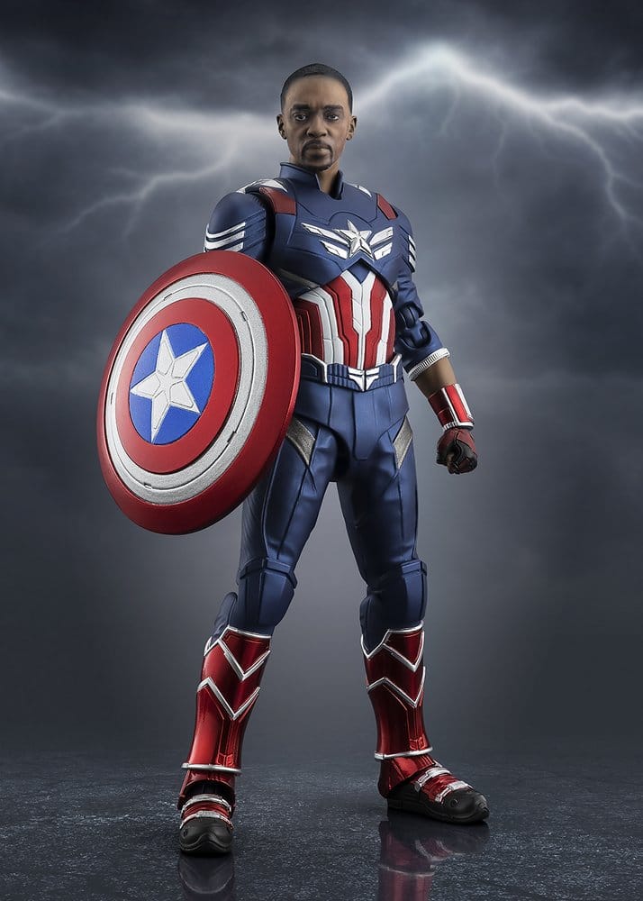 Bandai Tamashii Nations Marvel Avengers Doomsday Captain America S.H.Figuarts Actionfigur