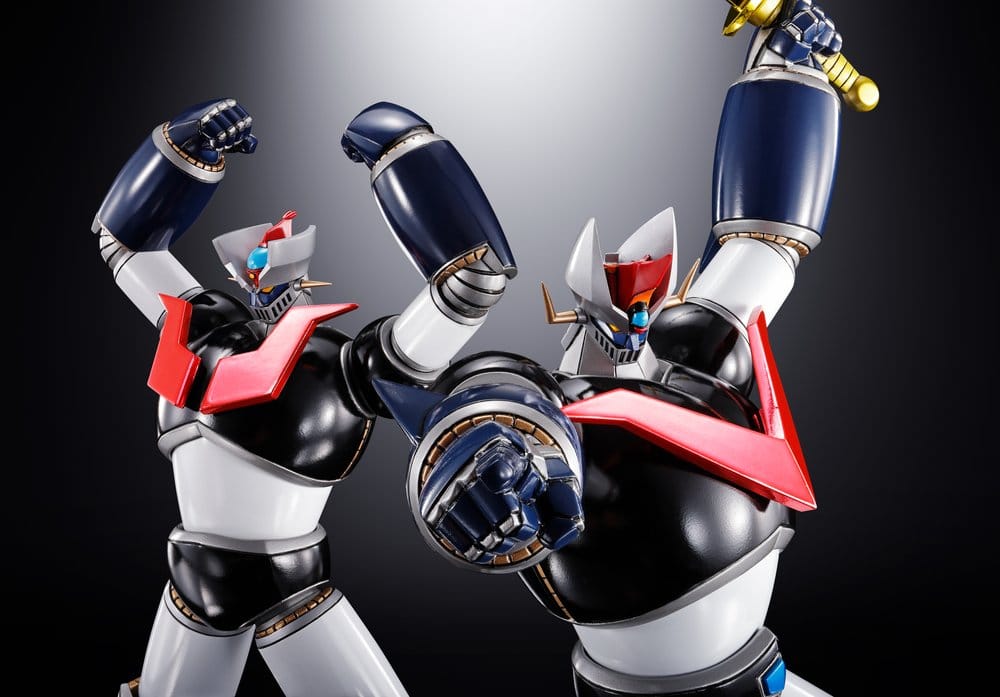 Bandai Tamashii Nations Mazinger Figuarts Zero Double Mazinger Metallic Touch Statue