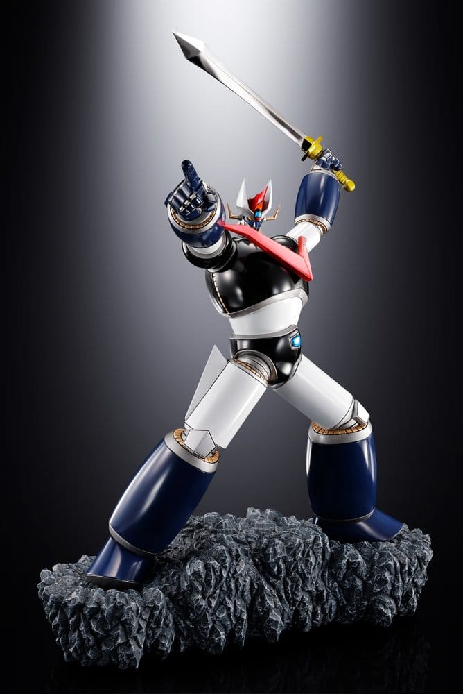 Bandai Tamashii Nations Mazinger Figuarts Zero Double Mazinger Metallic Touch Statue