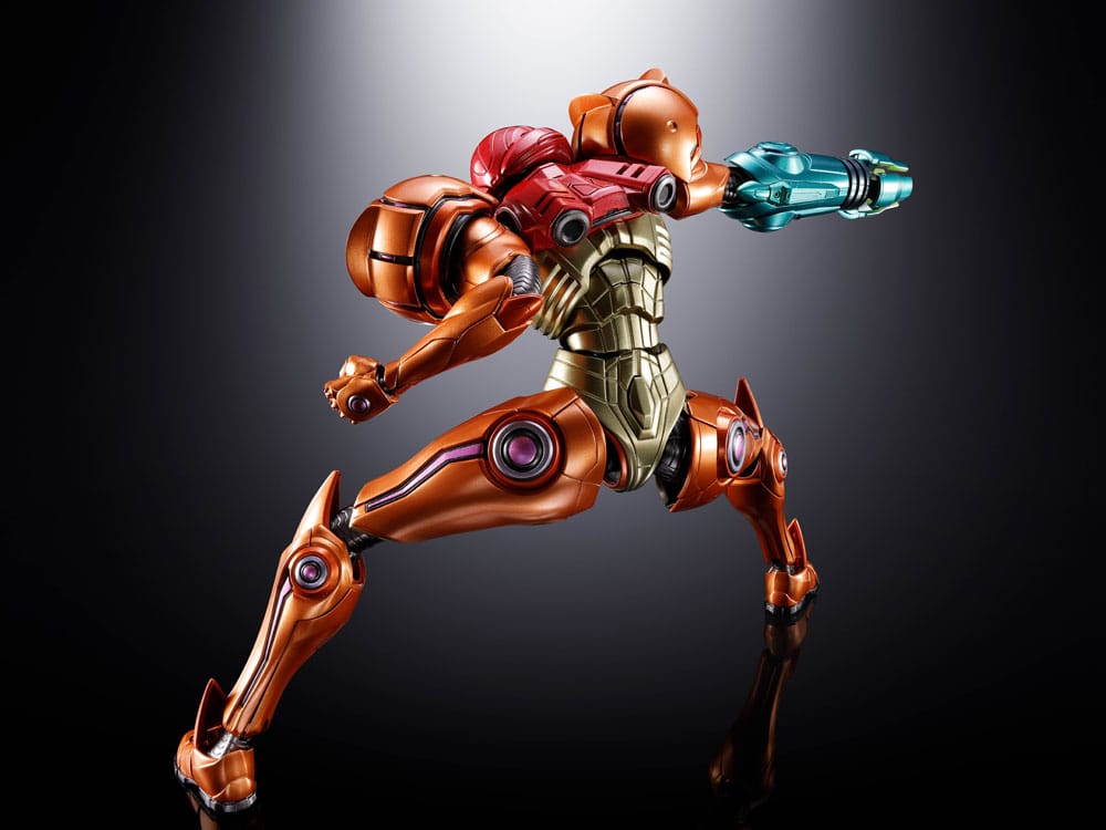 Bandai Tamashii Nations Metroid Prime 4 Beyond Samus Aran Chogokin Diecast LED Actionfigur
