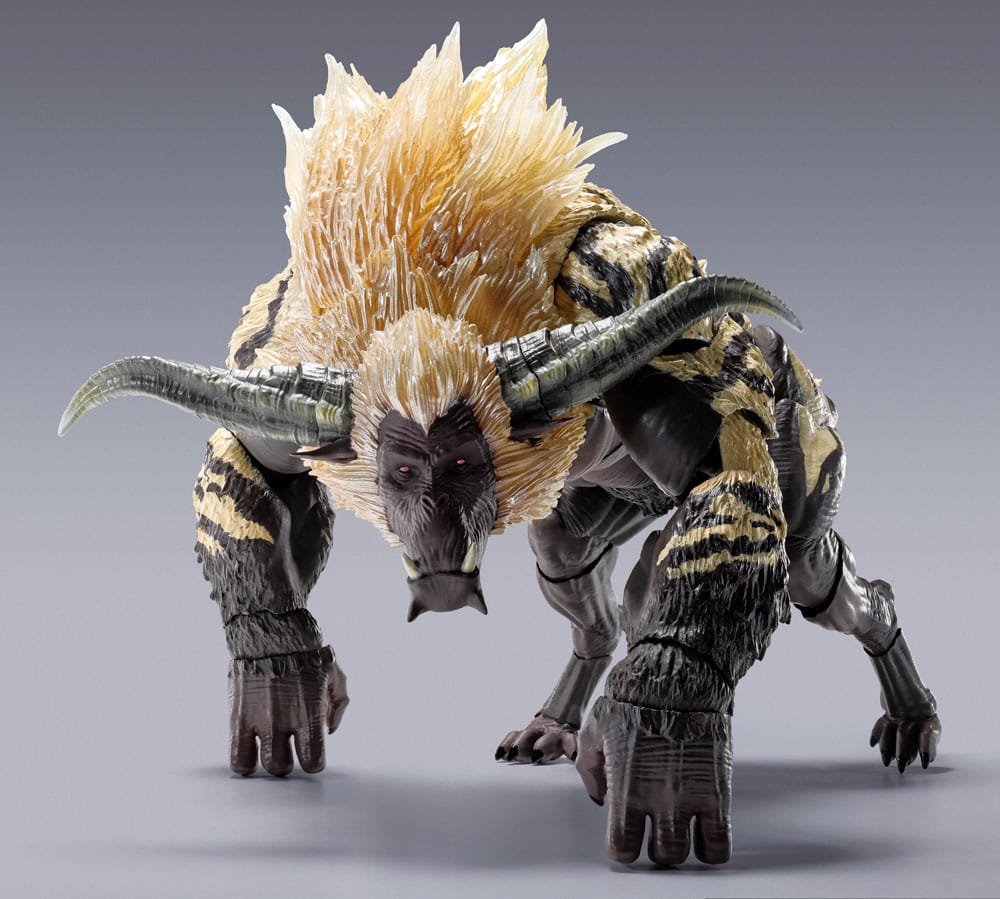 Bandai Tamashii Nations Monster Hunter Furious Rajang S.H. Monster Arts 20 cm Actionfigur