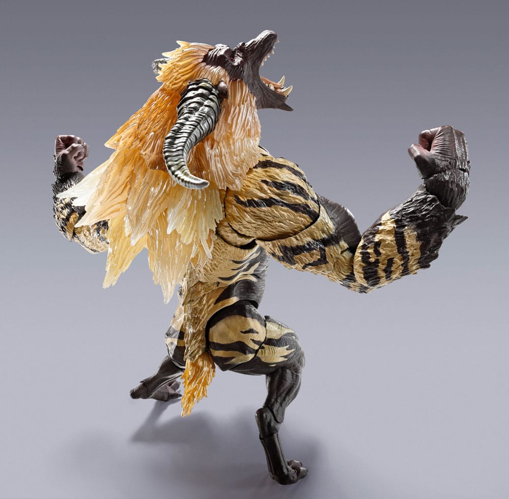 Bandai Tamashii Nations Monster Hunter Furious Rajang S.H. Monster Arts 20 cm Actionfigur