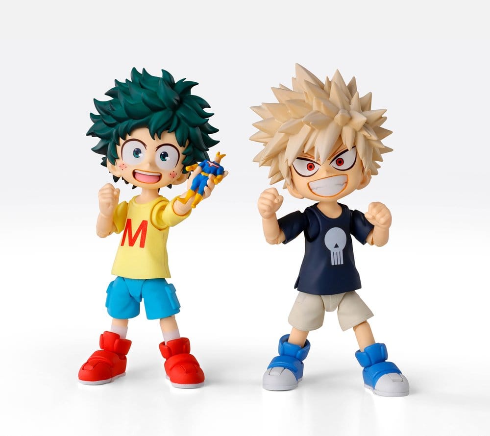 Bandai Tamashii Nations My Hero Academia Izuku Midoriya & Katsuki Bakugo -Childhood Set- S.H.Figuarts Actionfigur
