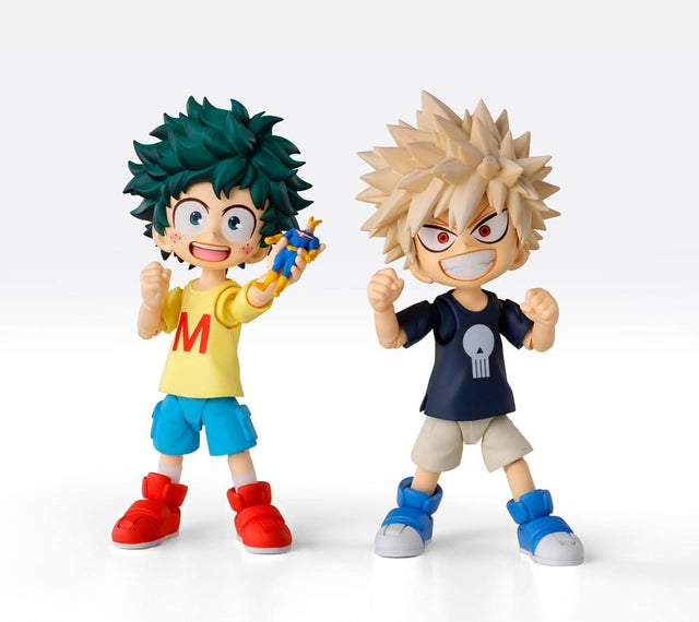 Bandai Tamashii Nations My Hero Academia Izuku Midoriya & Katsuki Bakugo -Childhood Set- S.H.Figuarts Actionfigur