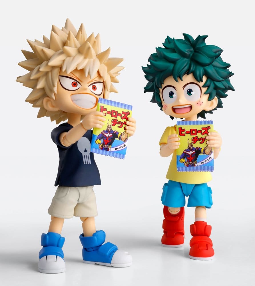 Bandai Tamashii Nations My Hero Academia Izuku Midoriya & Katsuki Bakugo -Childhood Set- S.H.Figuarts Actionfigur
