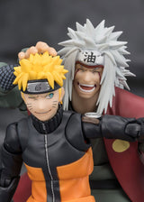 Bandai Tamashii Nations Naruto S.H.Figuarts Jiraiya Hidden Leaf Heroic Master Sage (Sage Mode Set) Actionfigur
