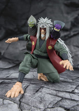 Bandai Tamashii Nations Naruto S.H.Figuarts Jiraiya Hidden Leaf Heroic Master Sage (Sage Mode Set) Actionfigur