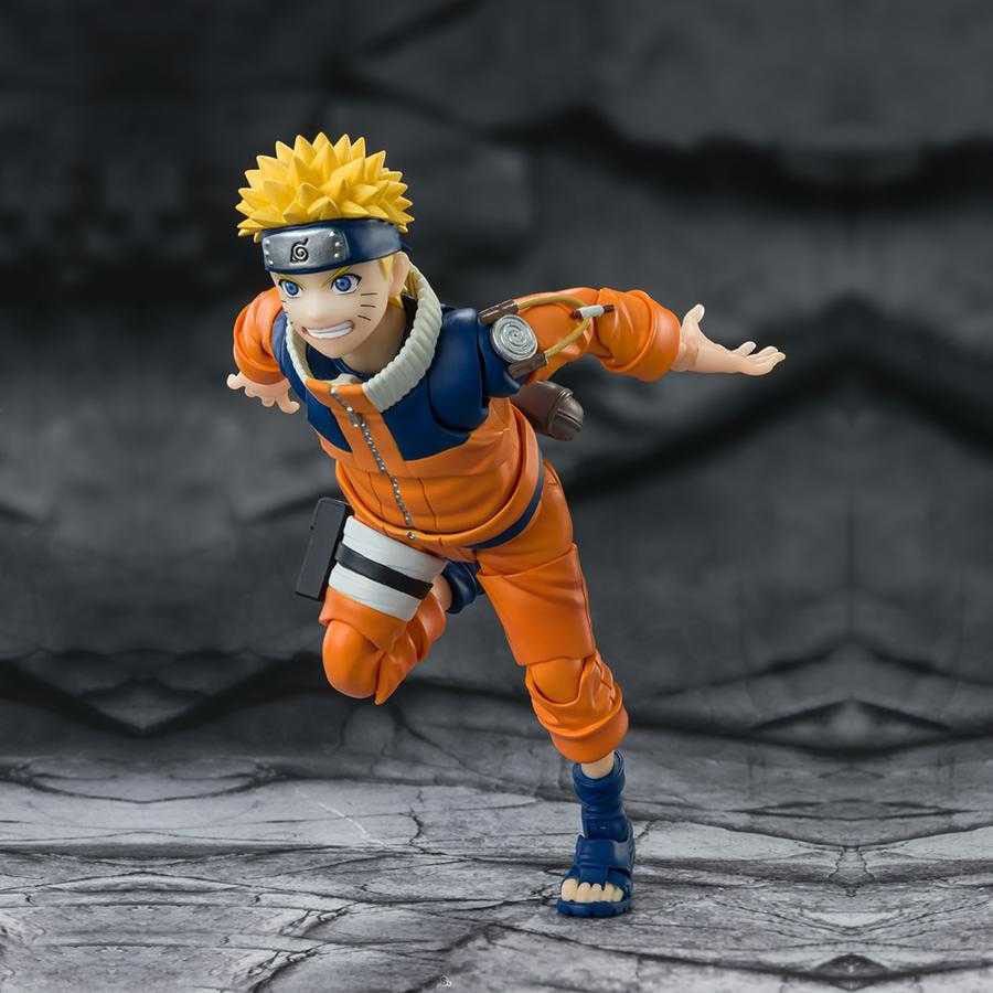 Bandai Tamashii Nations Naruto S.H.Figuarts Naruto Uzumaki The No.1 Most Unpredictable Ninja Reissue Actionfigur