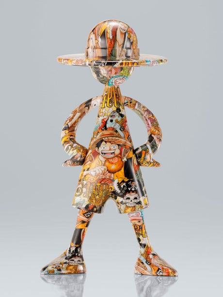 Bandai Tamashii Nations One Piece Luffy 1000 Logs Anniversary Luffy's ArtCanvas 1/8 Figur