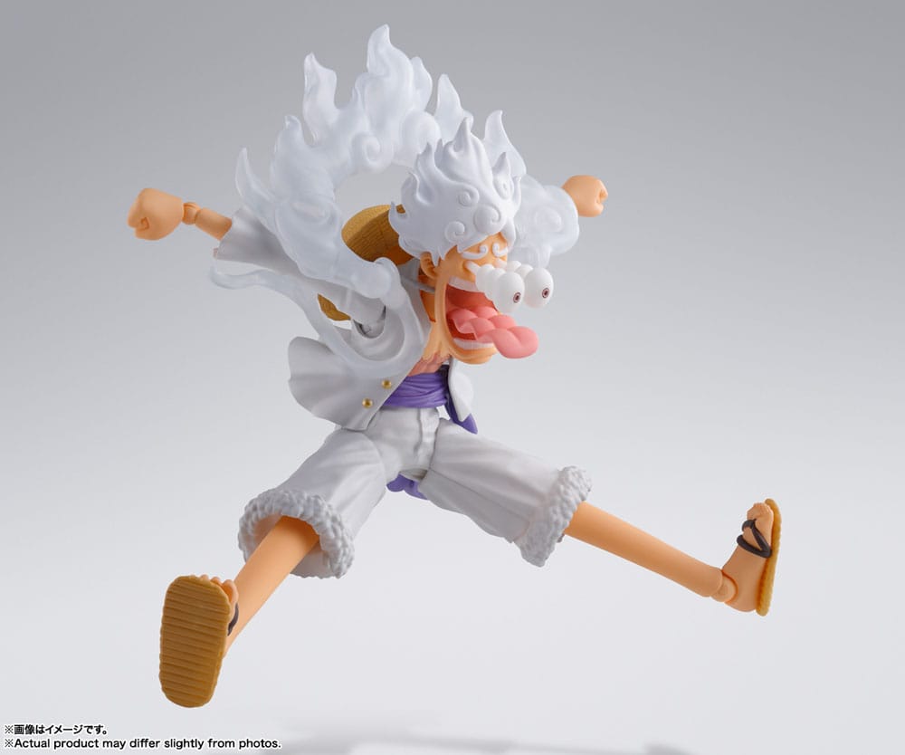 Bandai Tamashii Nations One Piece Monkey D. Ruffy Gear 5 S.H. Figuarts Actionfigur