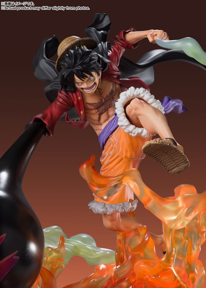 Bandai Tamashii Nations One Piece Ruffy Red Roc (Extra Battle) FiguartsZERO PVC Statue