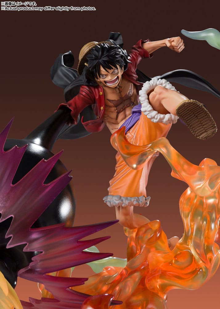 Bandai Tamashii Nations One Piece Ruffy Red Roc (Extra Battle) FiguartsZERO PVC Statue