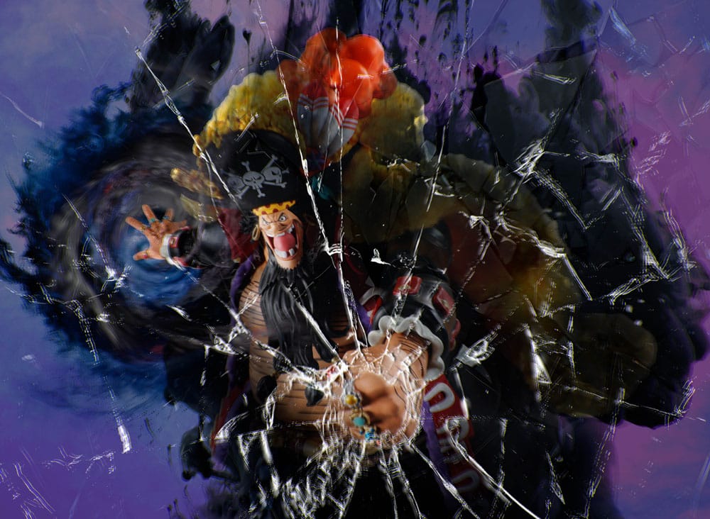 Bandai Tamashii Nations One Piece S.H.Figuarts Marshall D. Teach Four Emperors Actionfigur