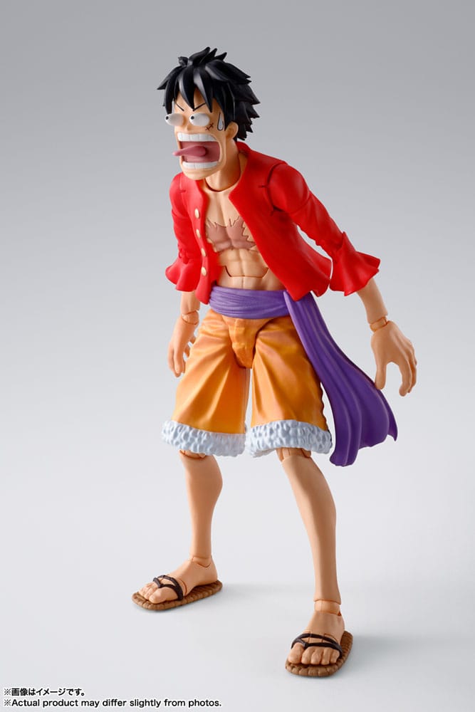Bandai Tamashii Nations One Piece S.H. Figuarts Monkey D. Luffy (The Raid on Onigashima) Actionfigur