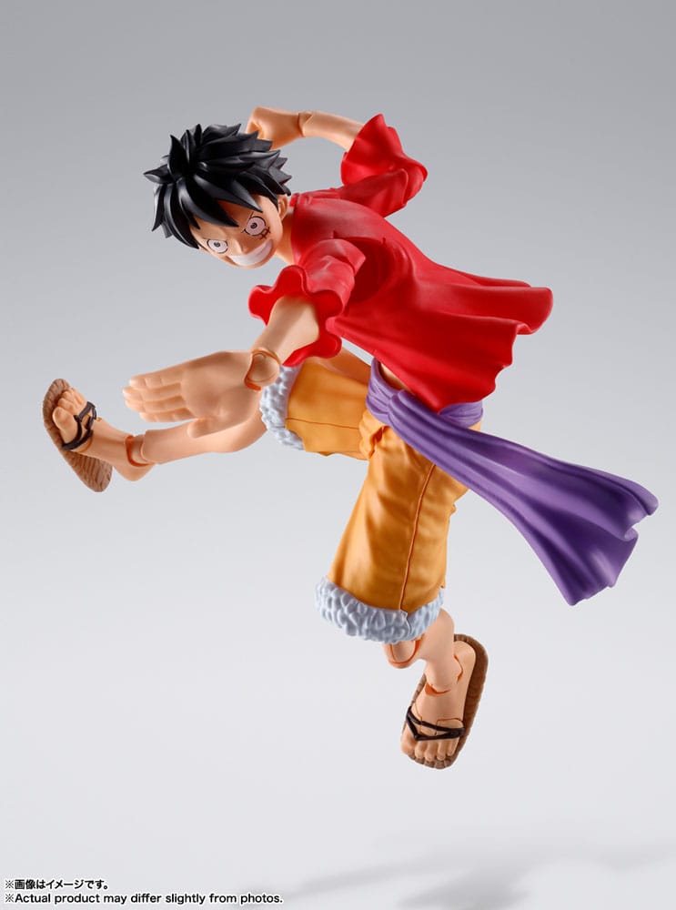 Bandai Tamashii Nations One Piece S.H. Figuarts Monkey D. Ruffy (The Raid on Onigashima) Actionfigur