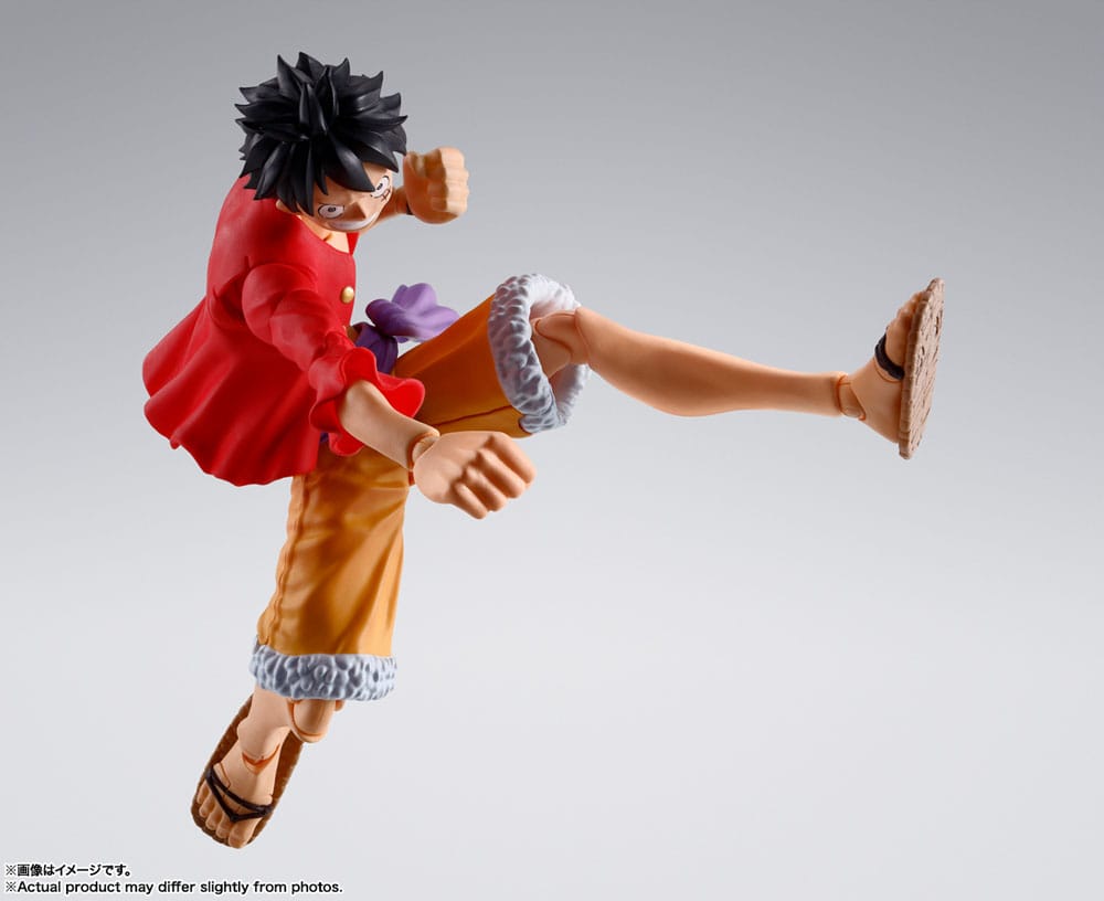 Bandai Tamashii Nations One Piece S.H. Figuarts Monkey D. Ruffy (The Raid on Onigashima) Actionfigur