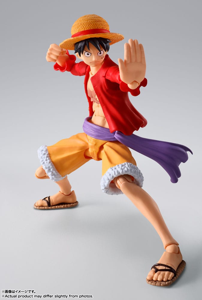 Bandai Tamashii Nations One Piece S.H. Figuarts Monkey D. Ruffy (The Raid on Onigashima) Actionfigur