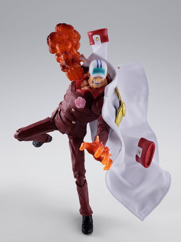 Bandai Tamashii Nations One Piece Sakazuki (Akainu) -Marineford- S.H.Figuarts Actionfigur