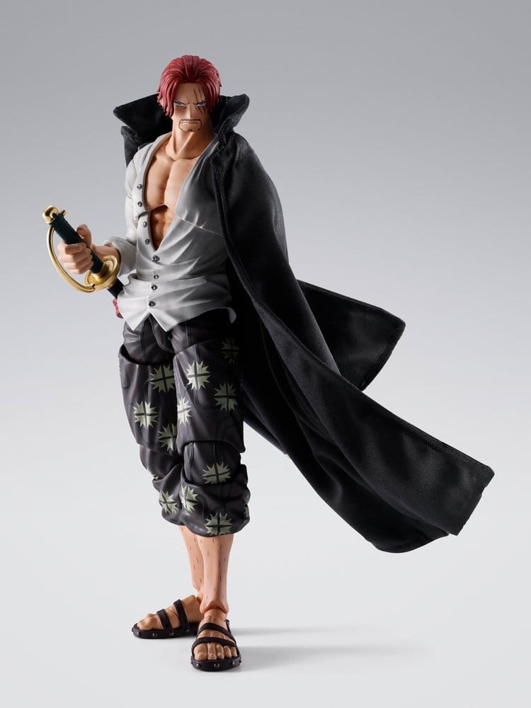 Bandai Tamashii Nations One Piece Shanks -Marineford- S.H.Figuarts Actionfigur