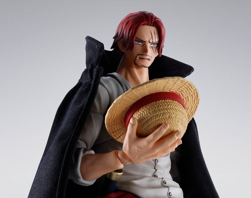 Bandai Tamashii Nations One Piece Shanks -Marineford- S.H.Figuarts Actionfigur