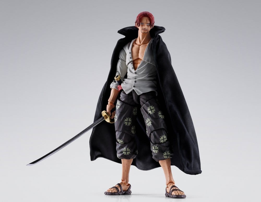 Bandai Tamashii Nations One Piece Shanks -Marineford- S.H.Figuarts Actionfigur