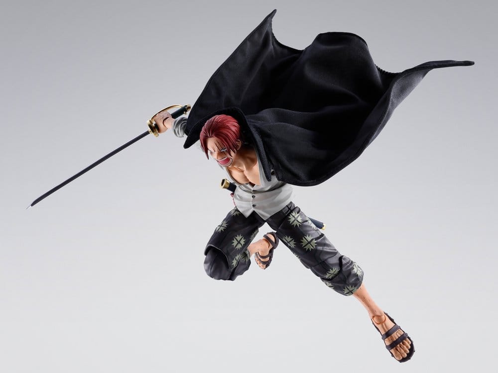 Bandai Tamashii Nations One Piece Shanks -Marineford- S.H.Figuarts Actionfigur