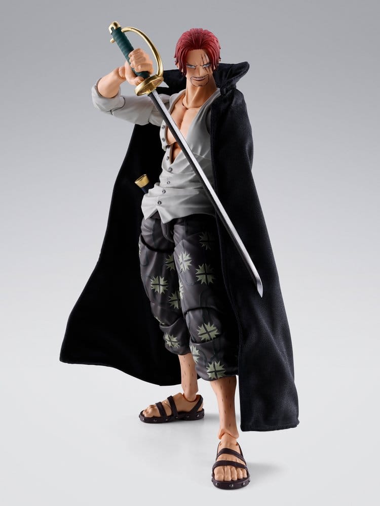 Bandai Tamashii Nations One Piece Shanks -Marineford- S.H.Figuarts Actionfigur