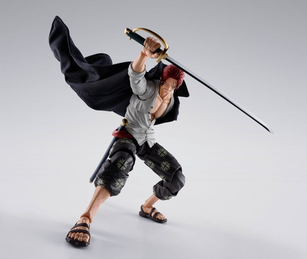 Bandai Tamashii Nations One Piece Shanks -Marineford- S.H.Figuarts Actionfigur