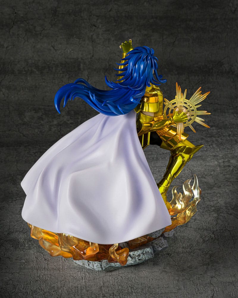 Bandai Tamashii Nations Saint Seiya Figuarts Zero Gemini Saga Metallic Touch Statue