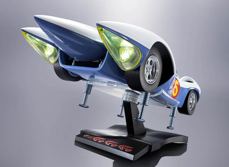 Bandai Tamashii Nations Speed Racer Mach 5 Chogokin Diecast Modell