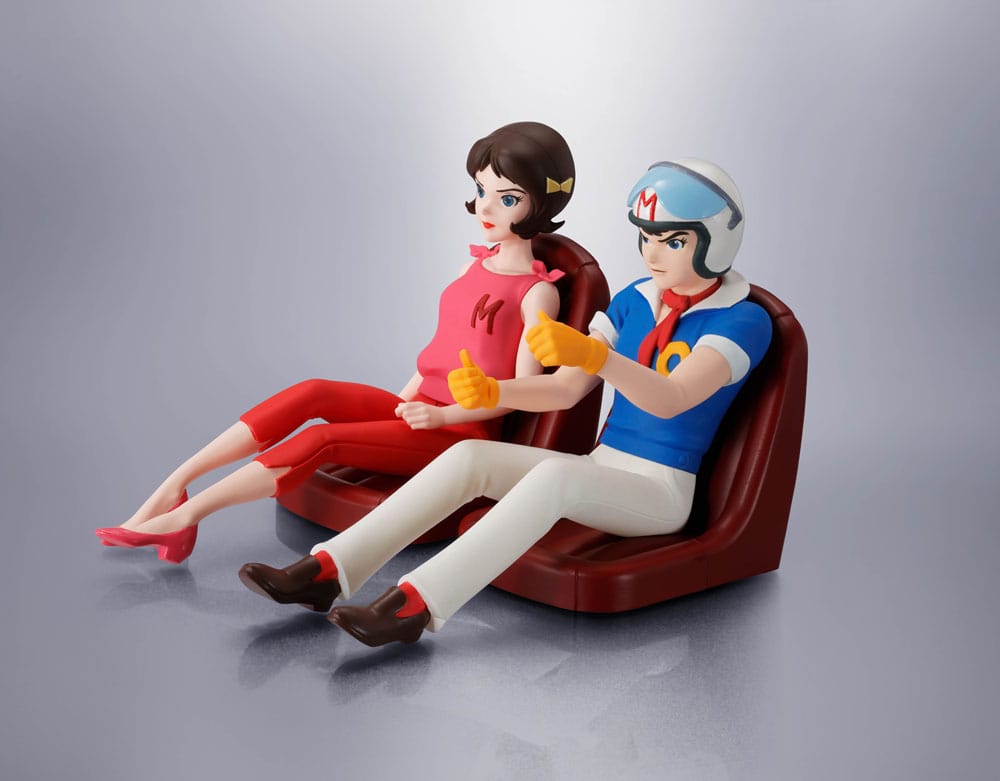 Bandai Tamashii Nations Speed Racer Mach 5 Chogokin Diecast Modell