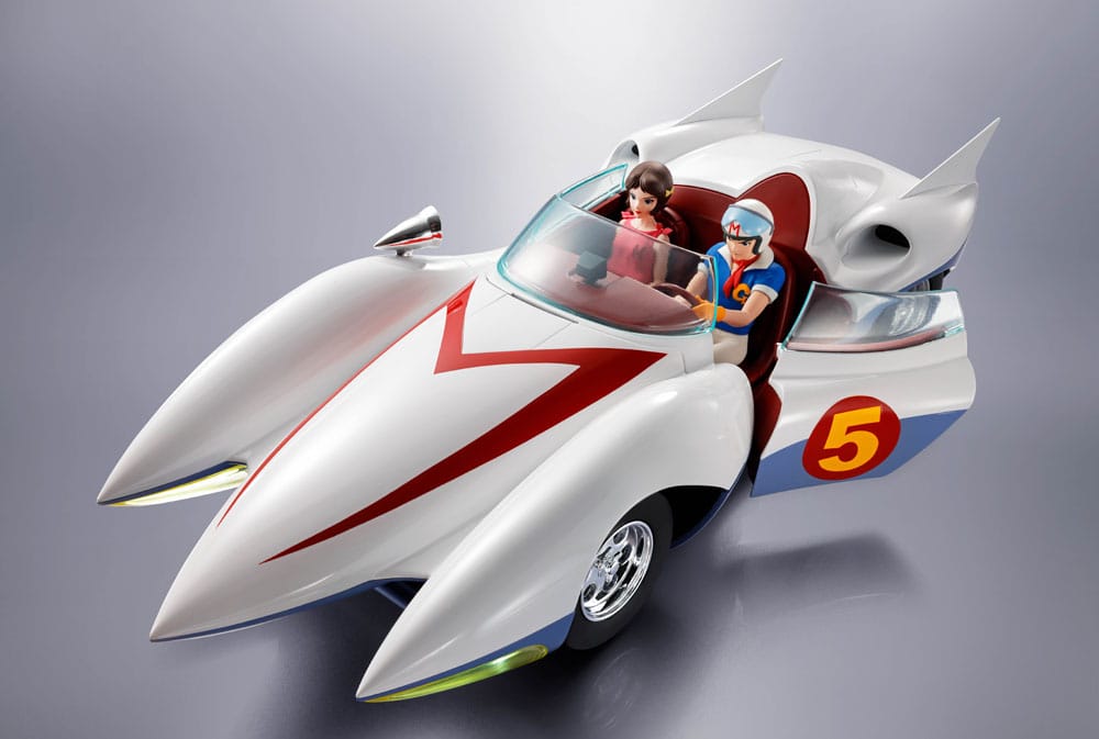 Bandai Tamashii Nations Speed Racer Mach 5 Chogokin Diecast Modell