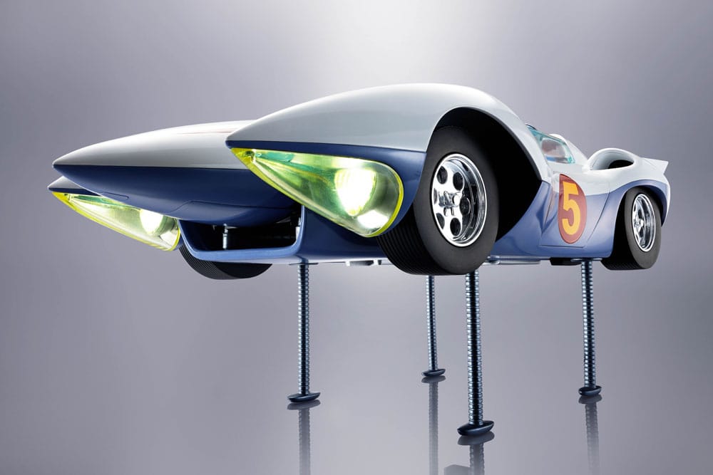Bandai Tamashii Nations Speed Racer Mach 5 Chogokin Diecast Modell