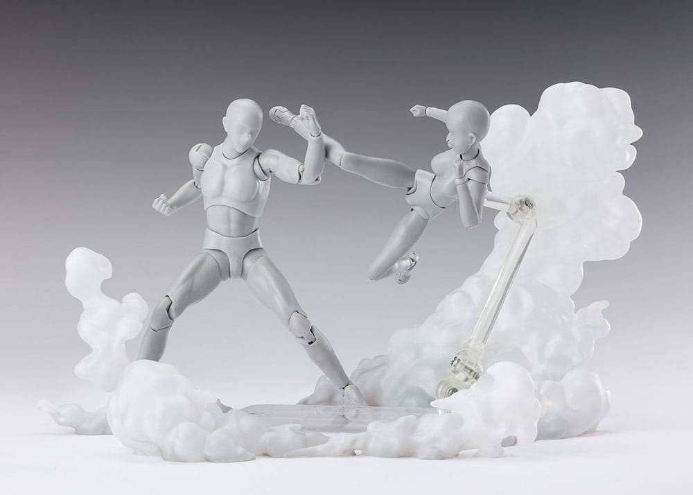 Bandai Tamashii Nations Tamashii Effect Smoke White Version for S.H.Figuarts Actionfiguren-Zubehör