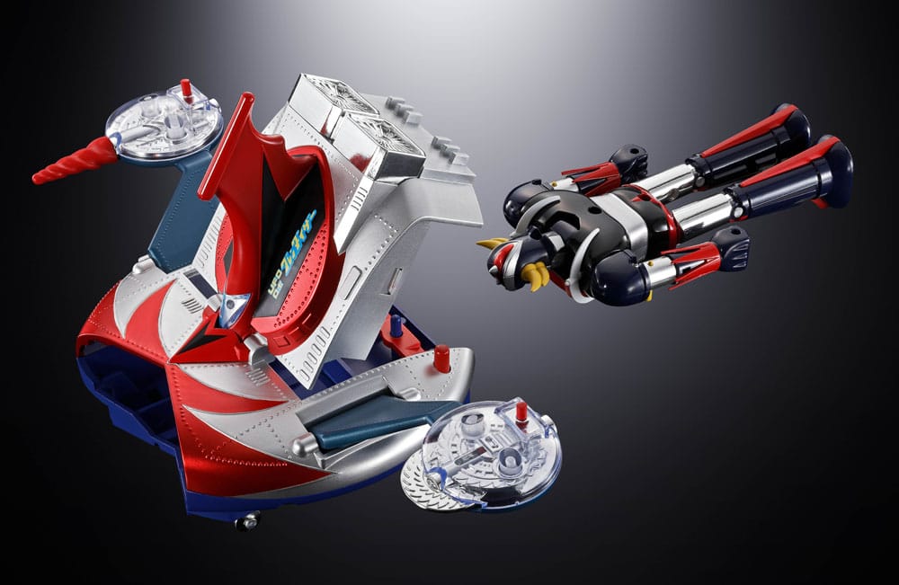Bandai Tamashii Nations UFO Robo Grendizer Chogokin Deluxe Grendizer & UFO Spazer Actionfigur