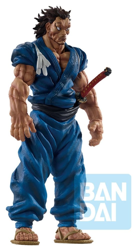 Banpresto Baki Ichibansho Musashi Miyamoto PVC-Figur Masterlise Giant Heartbeat