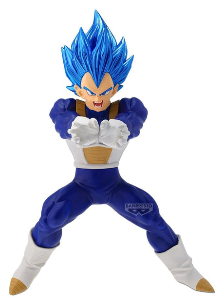 Banpresto Dragon Ball Super Super Saiyan God Super Saiyan Evolved Vegeta Blood of Saiyans Figur