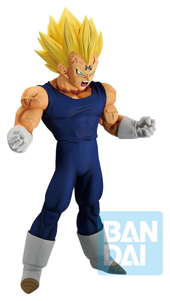 Banpresto Dragon Ball Z The Chronicle of Goku Majin Vegeta Ichibansho Masterlise Statue