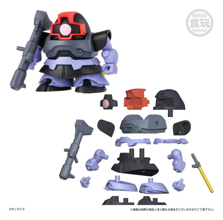 Banpresto Gundam Shokugan Box Wave 4 Blind Box Display (12) Mini-Modellbausätze