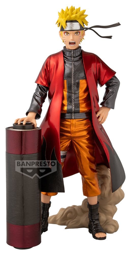 Banpresto Naruto Shippuden Naruto Uzumaki (The Metallic) Premium Figur
