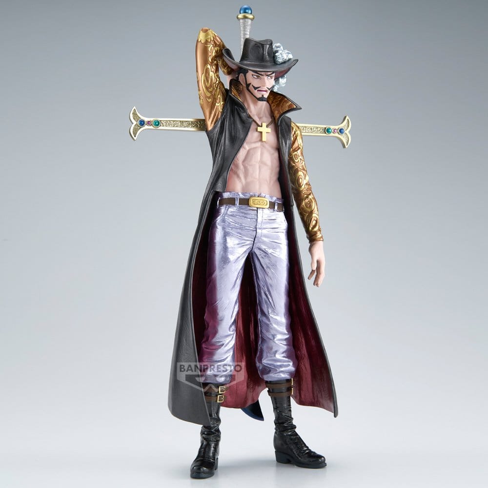 Banpresto One Piece Dracule Mihawk (The Metallic) Premium Figur